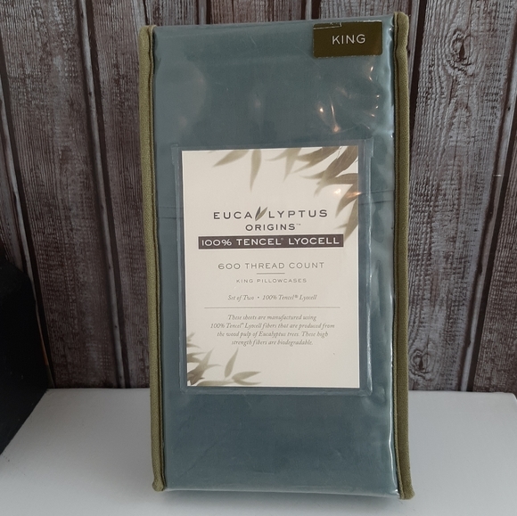 Eucalyptus Origins Bedding Eucalyptus Origins Tencel Pair Of King